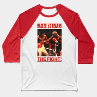 HAGLER VERSUS HEARNS THE FIGHT 80S Baseball T-Shirt